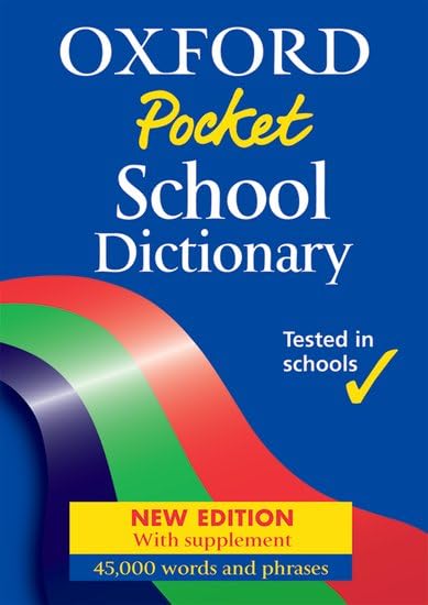 DICTIONARIES & THESAURUS POCKET SCHOOL DICTIONARY Non-fiction
