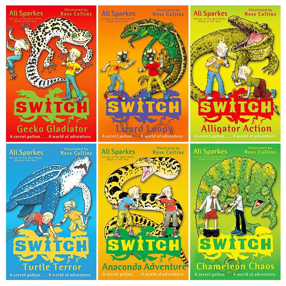 S.W.I.T.C.H Collection - 6 Books (Paperback) Books