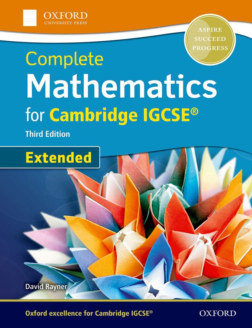 Extended Mathematics for Cambridge IGCSE Professional & Reference Books
