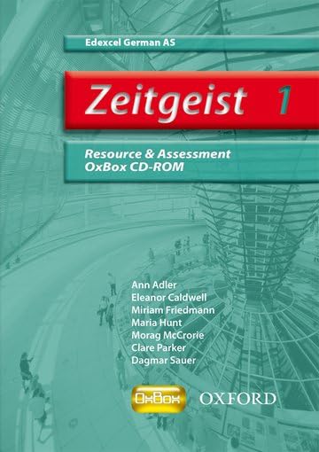 Zeitgeist 1 for EDEXCEL Resource & Assessment AS OxBox CD-ROM (Zeitgeist Series) Foreign Languages ​​& Dictionaries