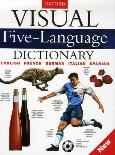 Visual Five-Language Dictionary: English-french-german-italian-spanish book
