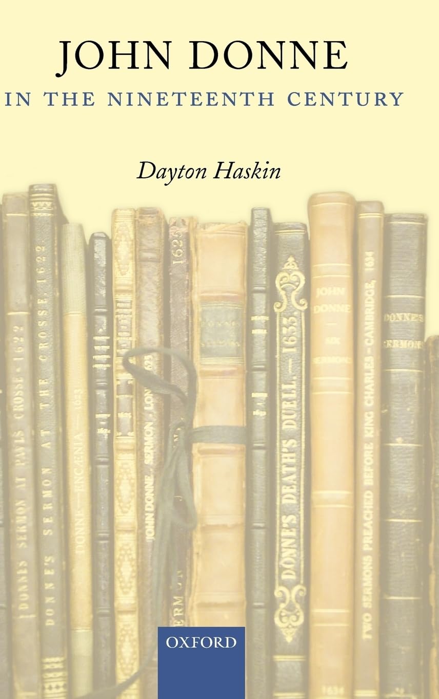 John Donne in the Nineteenth Century Contemporary literature