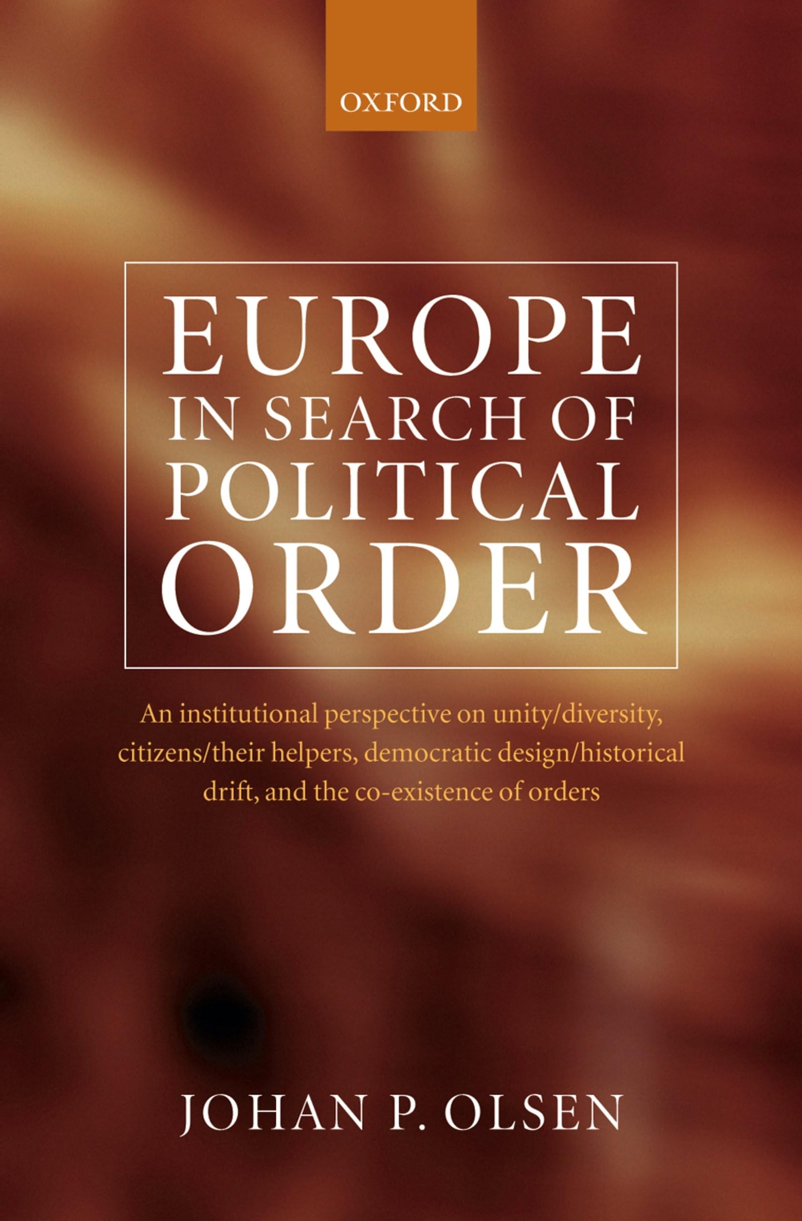 Europe in Search of Political Order Law