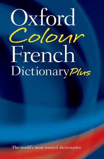Oxford Colour French Dictionary Plus Foreign Languages ​​& Dictionaries
