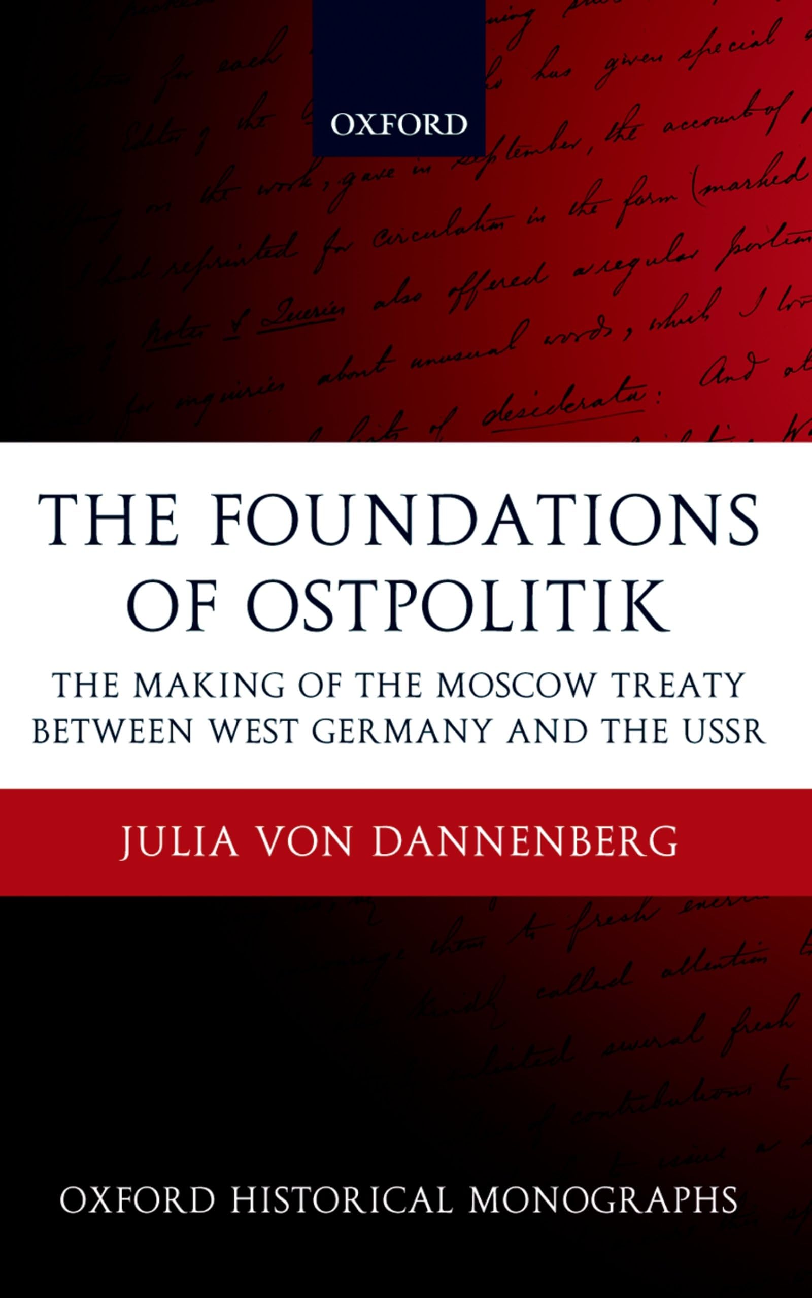 The Foundations of Ostpolitik Politics & History