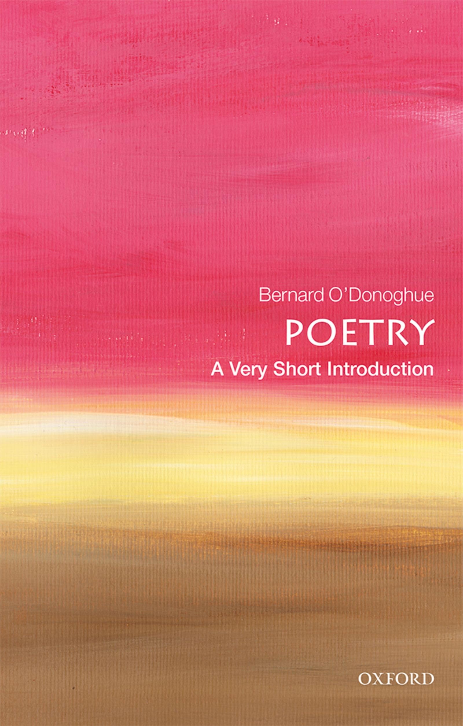 Poetry: A Very Short Introduction (Very Short Introductions) Contemporary literature