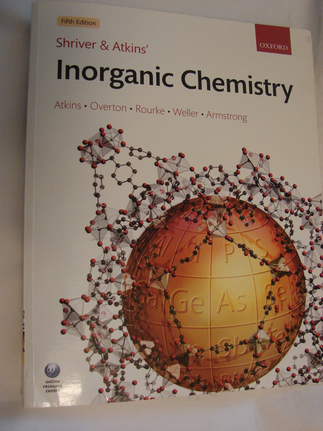 Shriver and Atkins' Inorganic Chemistry Natural Sciences