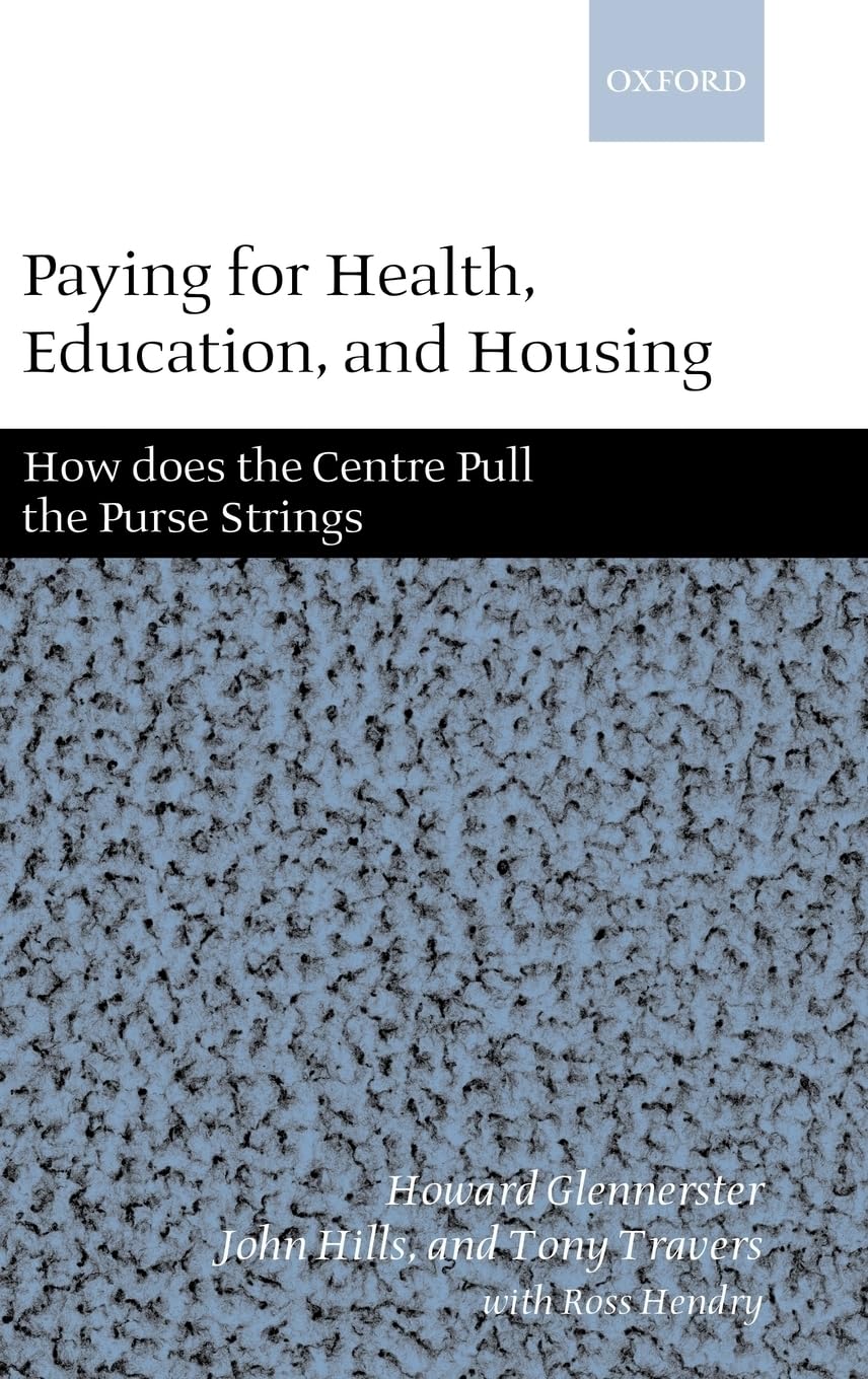 Paying for Health, Education, and Housing Law