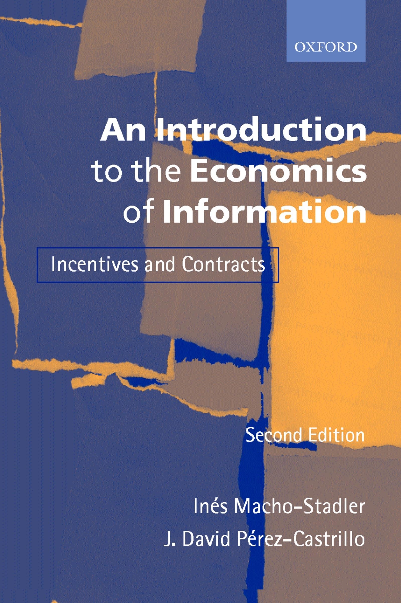 An Introduction to the Economics of Information Law