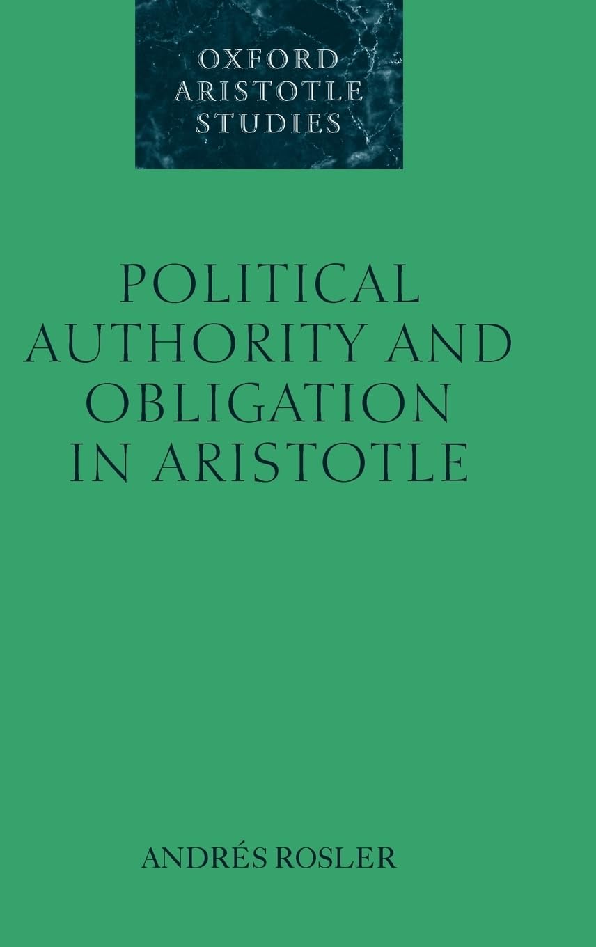 Political Authority and Obligation in Aristotle Law