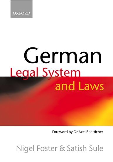 Product Image: German Legal System & Laws