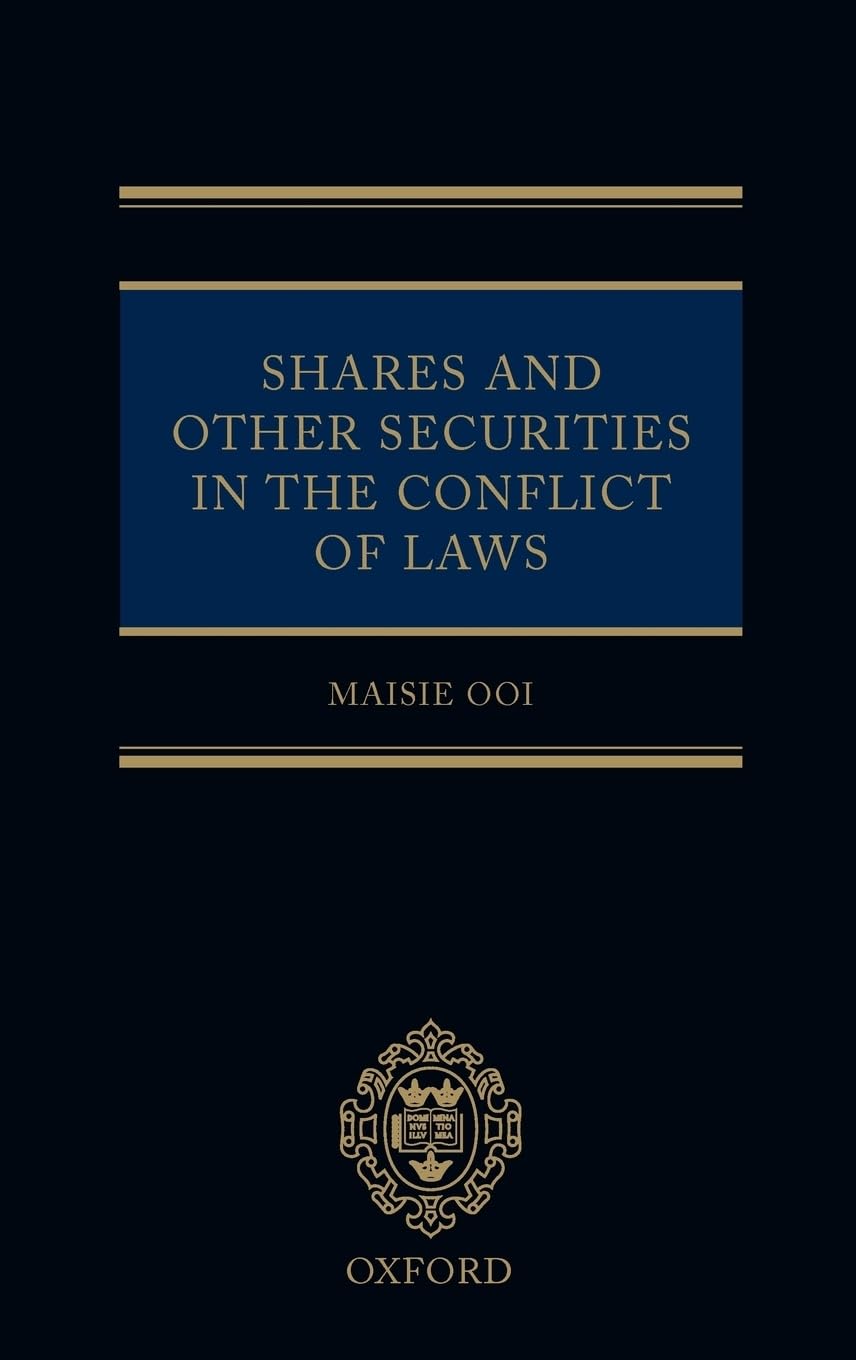 Shares and Other Securities in the Conflict of Laws Law