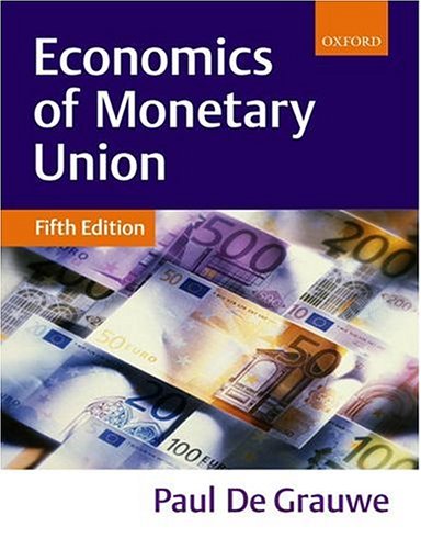 Economics of Monetary Union book
