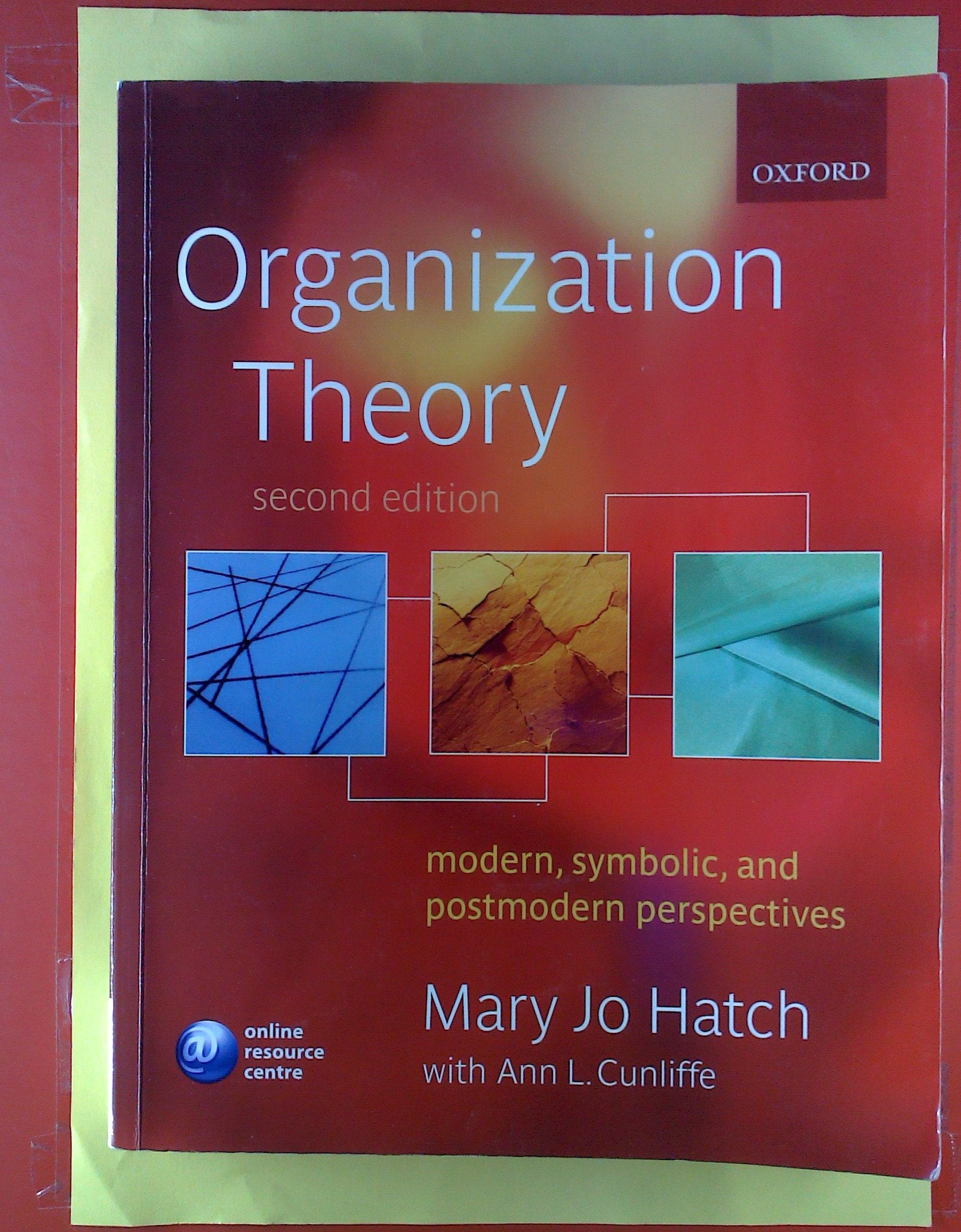 Organization Theory: Modern, Symbolic, And Postmodern Perspectives Business, Finance & Career