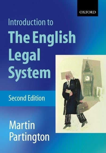Introduction to the English Legal System book