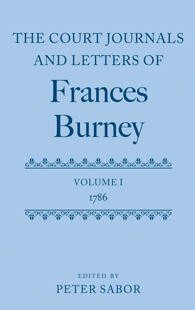 COURT JNLS BURNEY V1 1786 CJLB C Law
