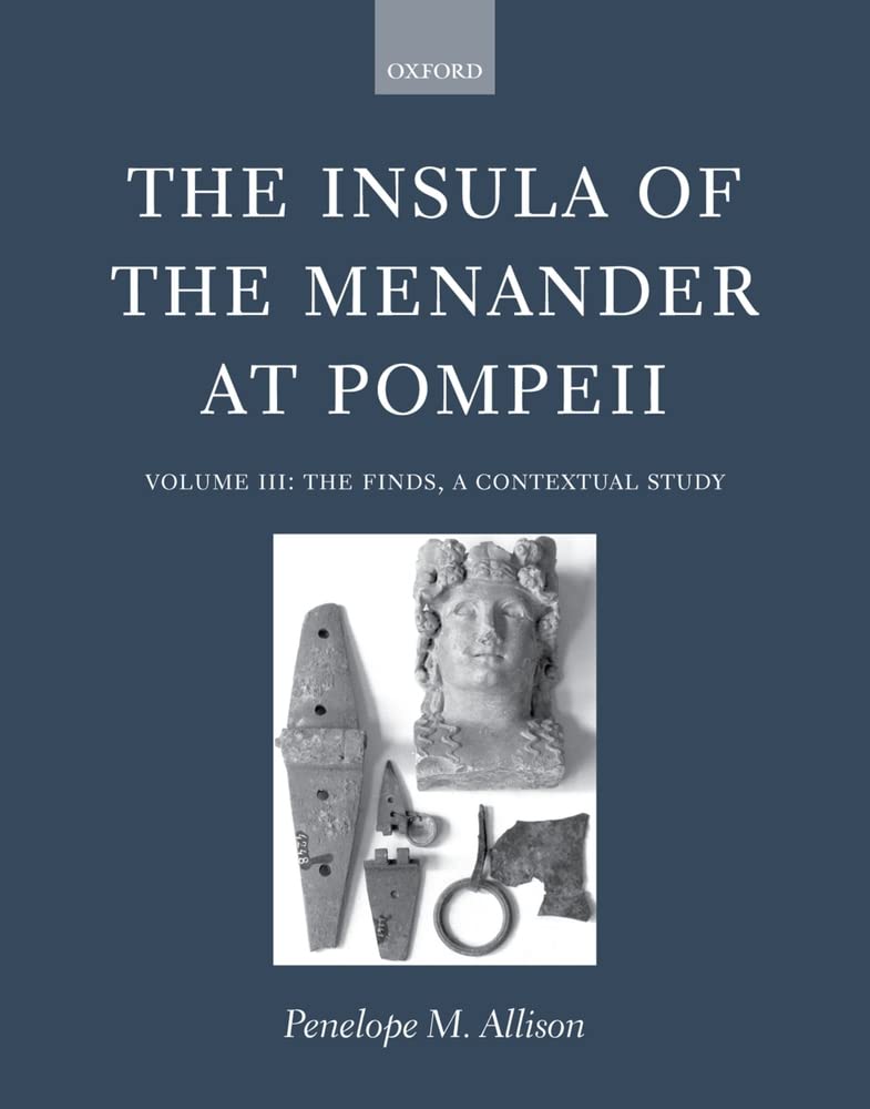 The Insula of the Menander at Pompeii Social Sciences