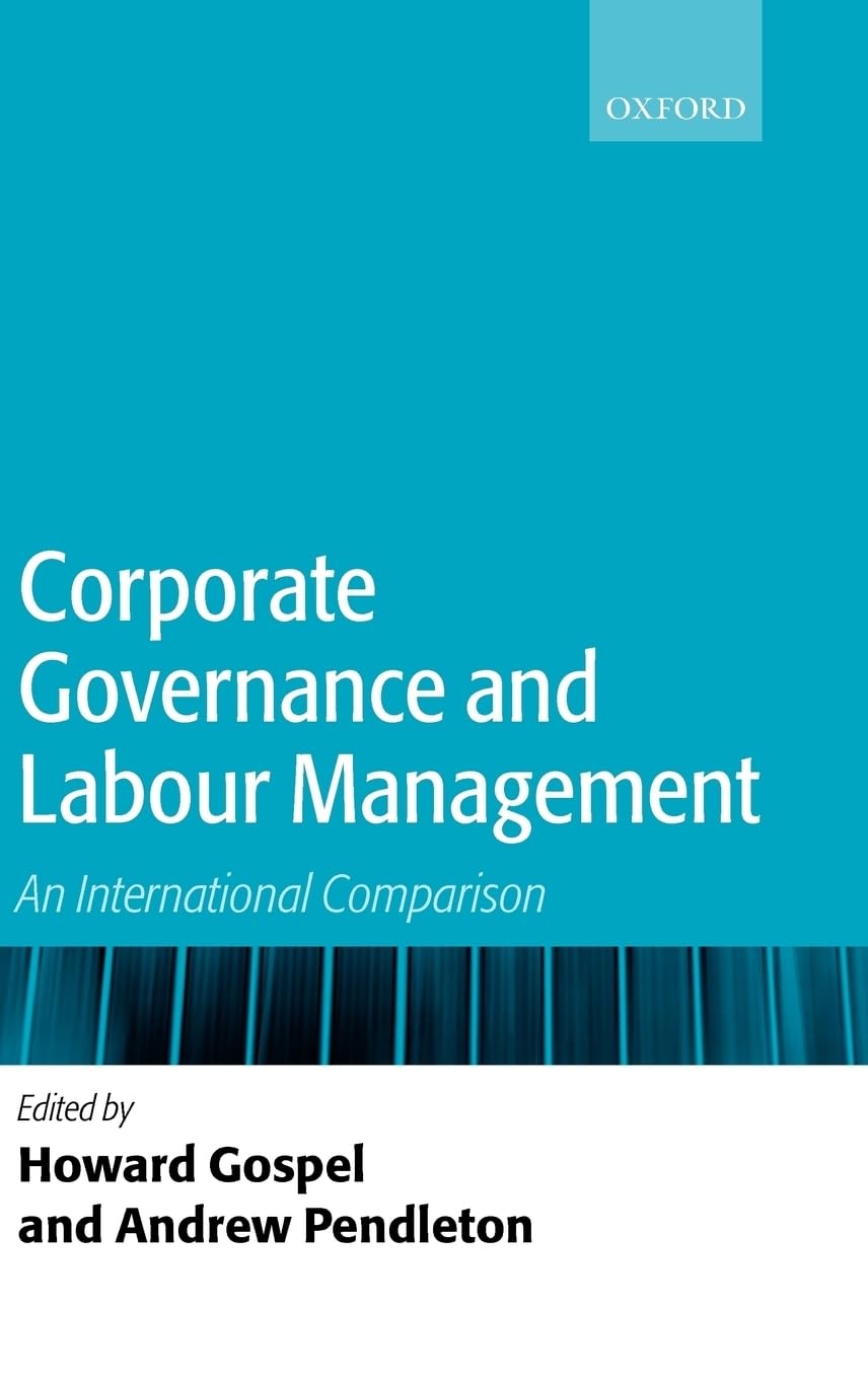 Corporate Governance and Labour Management Law