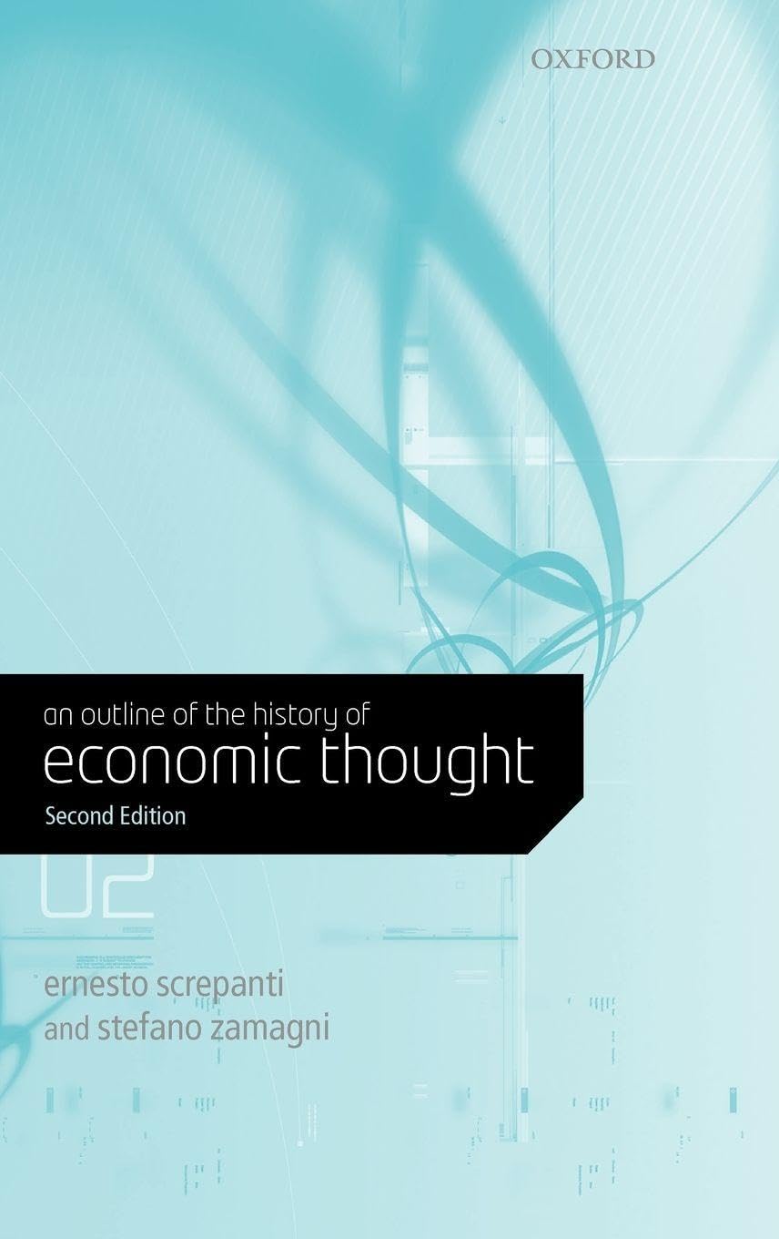 An Outline of the History of Economic Thought Law