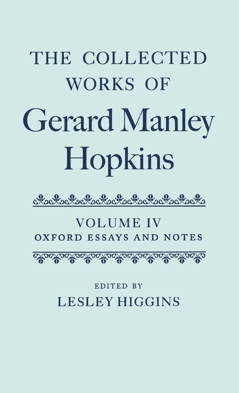 OXFORD HOPKINS V4 CWGMH C Philosophy