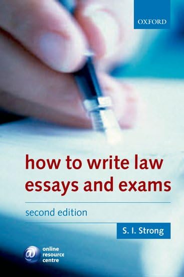 How to Write Law Essays and Exams Law