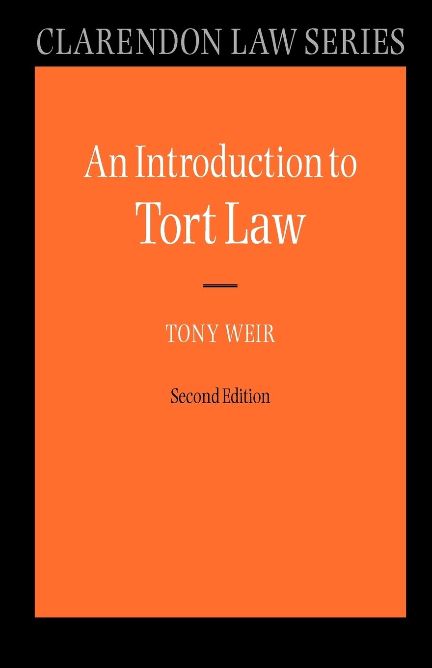 INTRODUCTION TO TORT LAW 2E CLS PAPER book