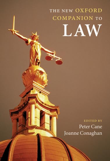 The New Oxford Companion to Law book