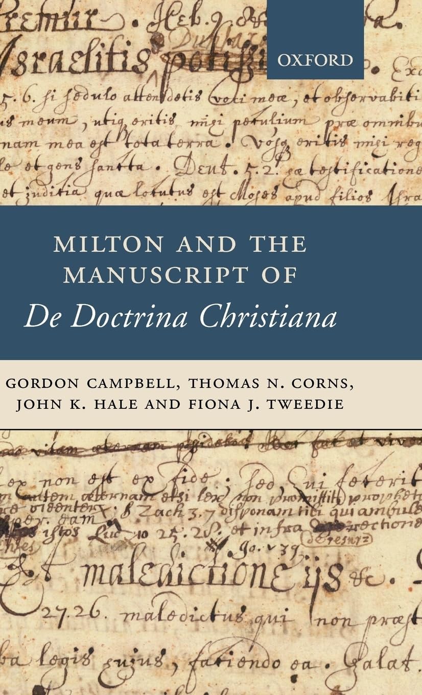 Milton and the Manuscript of de Doctrina Christiana Social Sciences