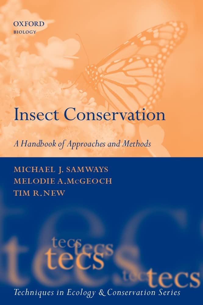 Insect Conservation: A Handbook of Approaches and Methods (Techniques in Ecology and Conservation) Mathematics