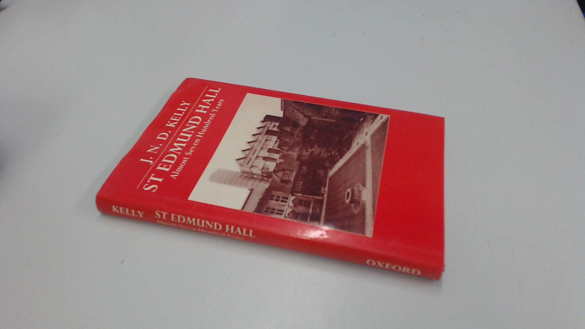 St Edmund Hall: Almost Seven Hundred Years book
