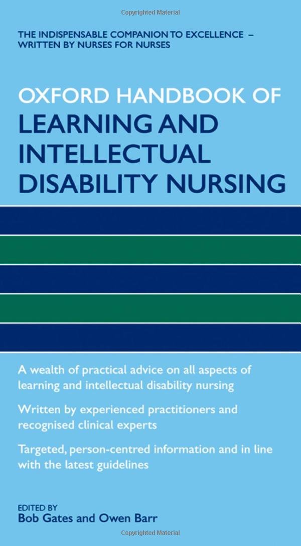 Oxford Handbook of Learning & Intellectual Disability Nursing book