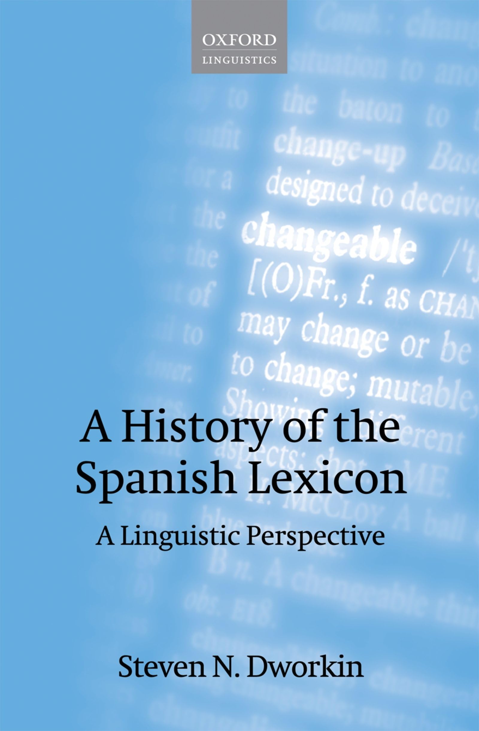 A History of the Spanish Lexicon Social Sciences