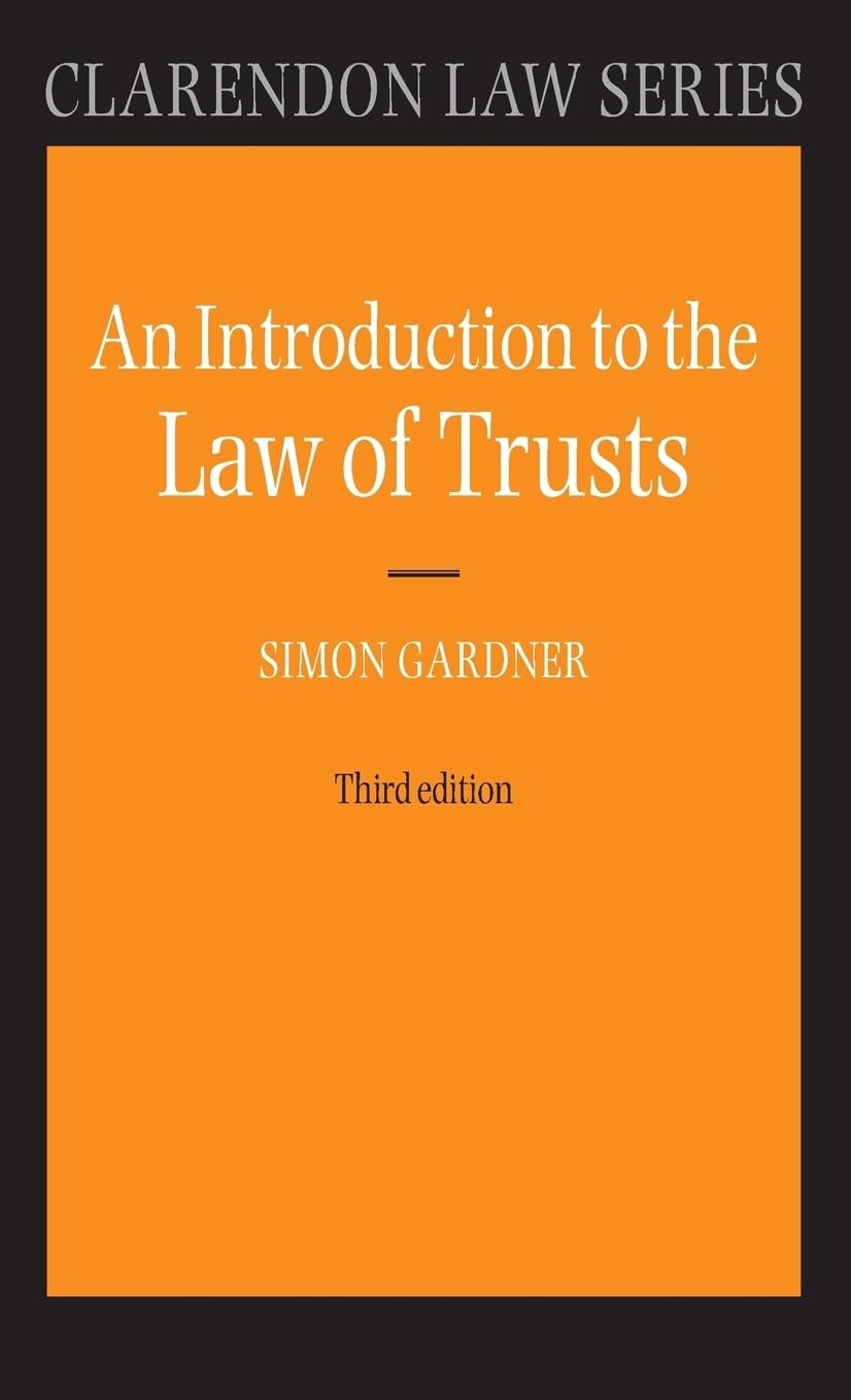An Introduction to the Law of Trusts Law