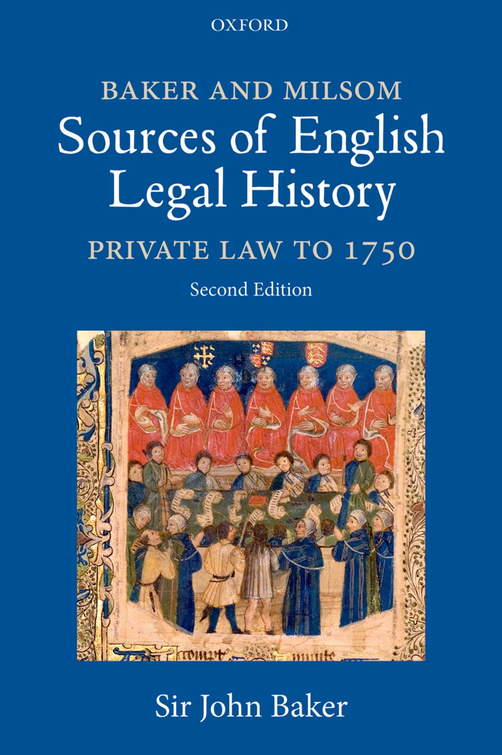 Baker and Milsom's Sources of English Legal History Law