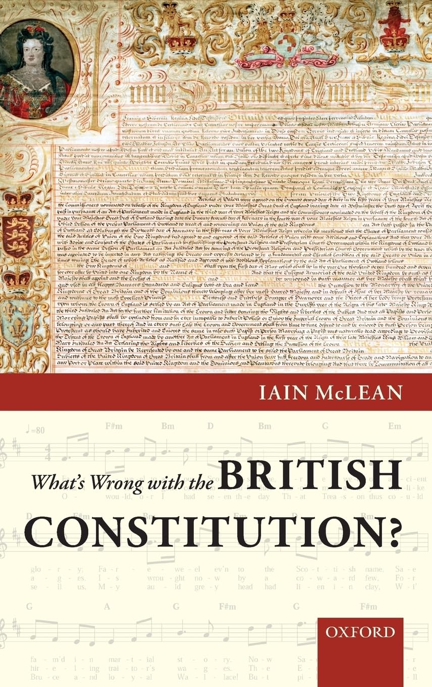 Product Image: WHATS WRONG WITH BRITISH CONSTITUTION C