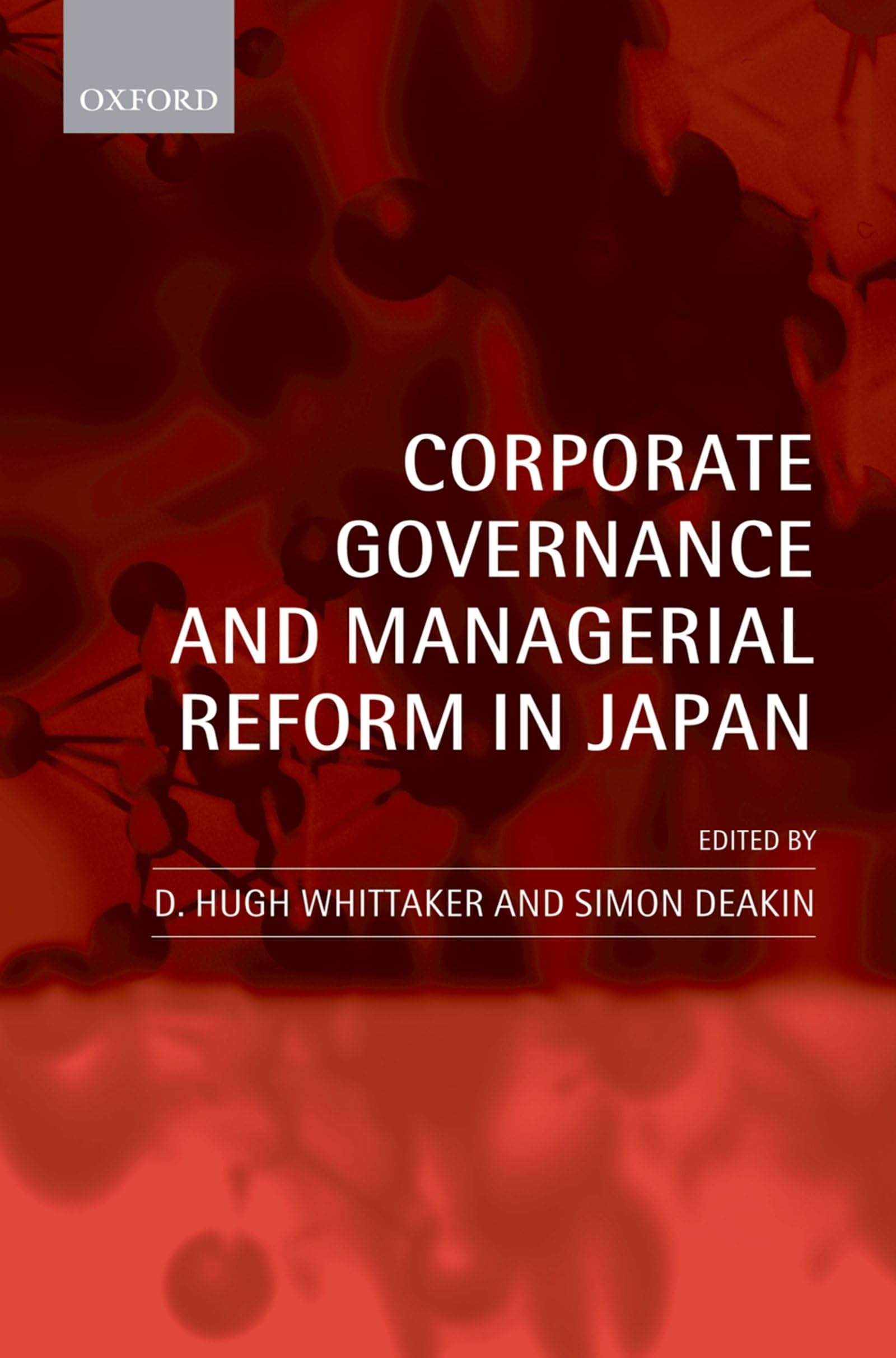 Corporate Governance and Managerial Reform in Japan Law