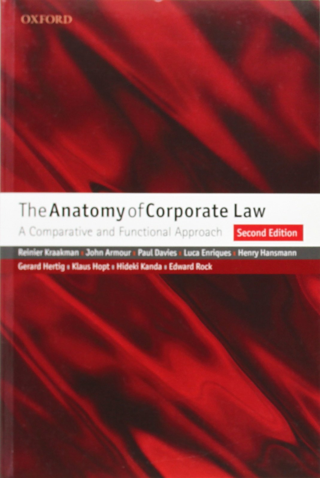 The Anatomy of Corporate Law: A Comparative and Functional Approach Law