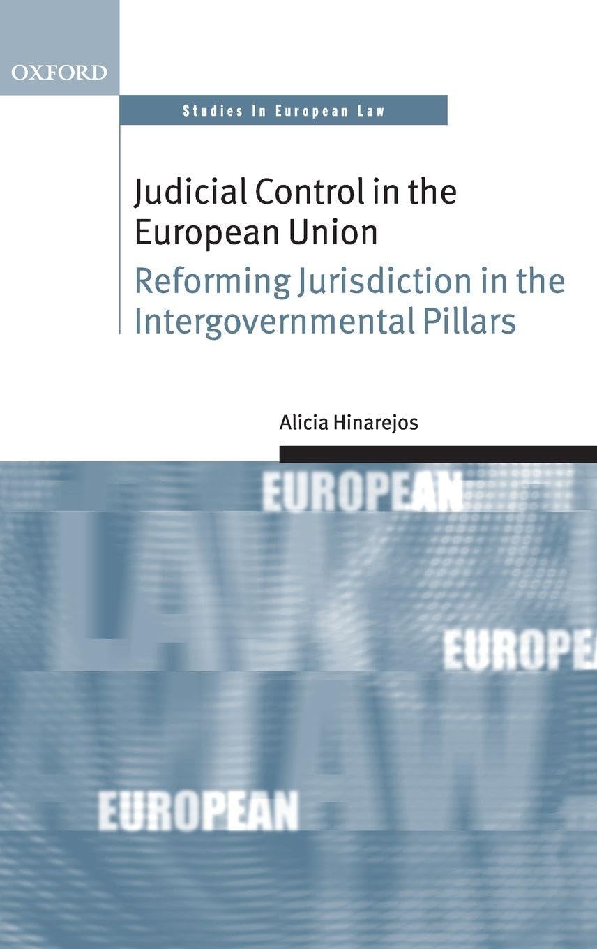 JUDICIAL CONTROL EUROPEAN UNION OSEL C Law