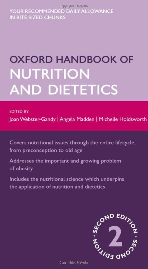 Oxford Handbook of Nutrition and Dietetics Medicine