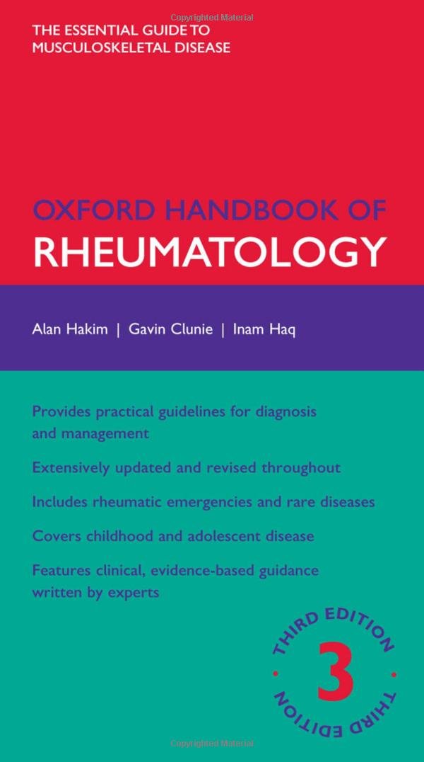 Oxford Handbook of Rheumatology book