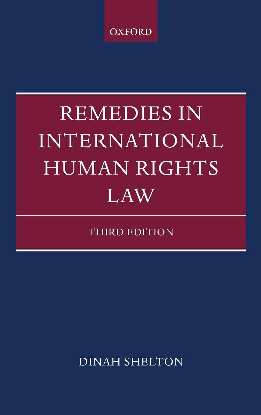 Remedies in International Human Rights Law (Revised) Law