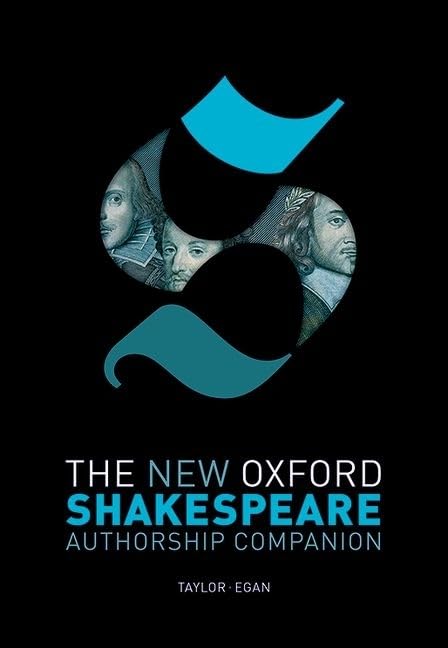 The New Oxford Shakespeare Authorship Companion book