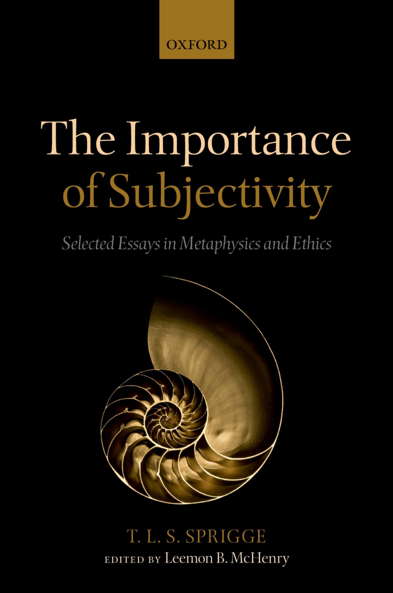 The Importance of Subjectivity Philosophy