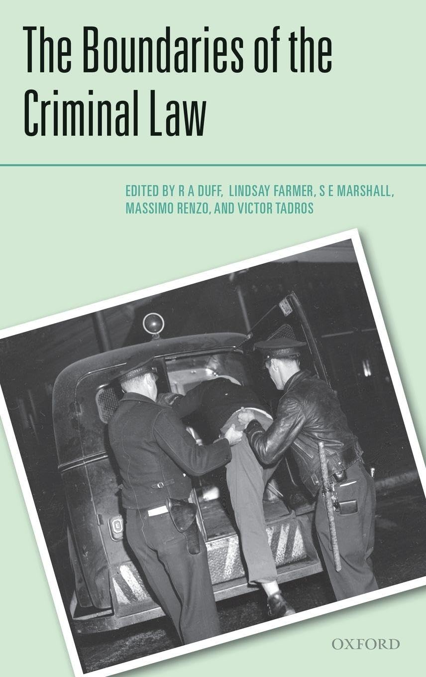 BOUNDARIES OF CRIMINAL LAW CRIM C Law