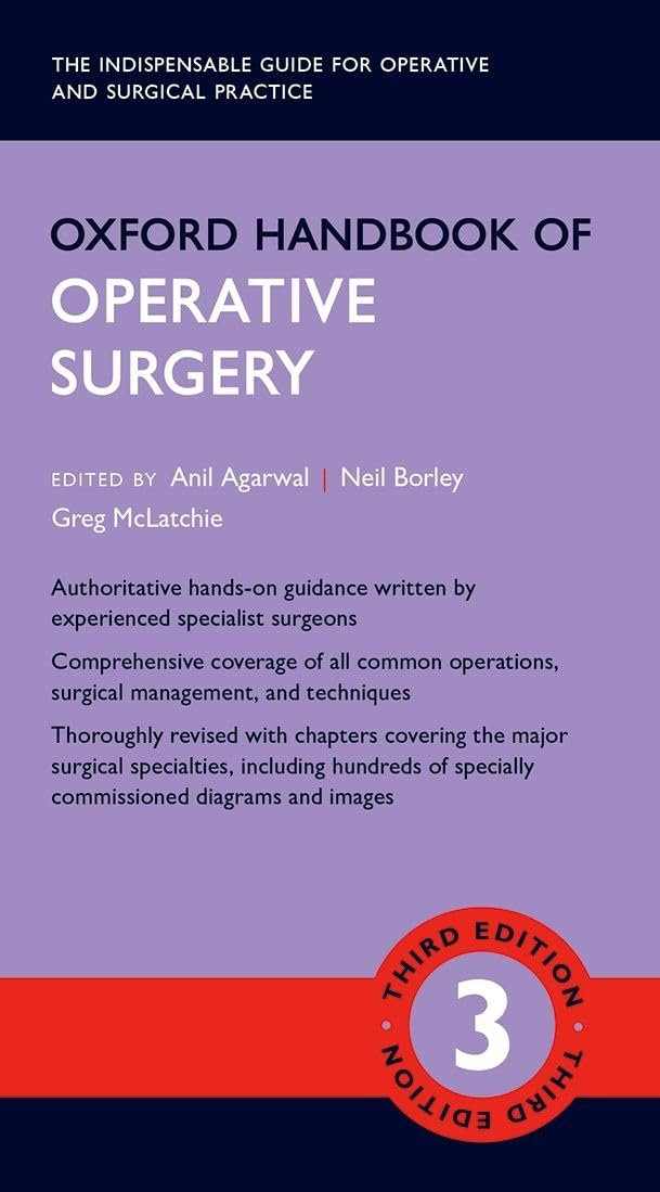 Oxford Handbook of Operative Surgery (Oxford Medical Handbooks) Medicine