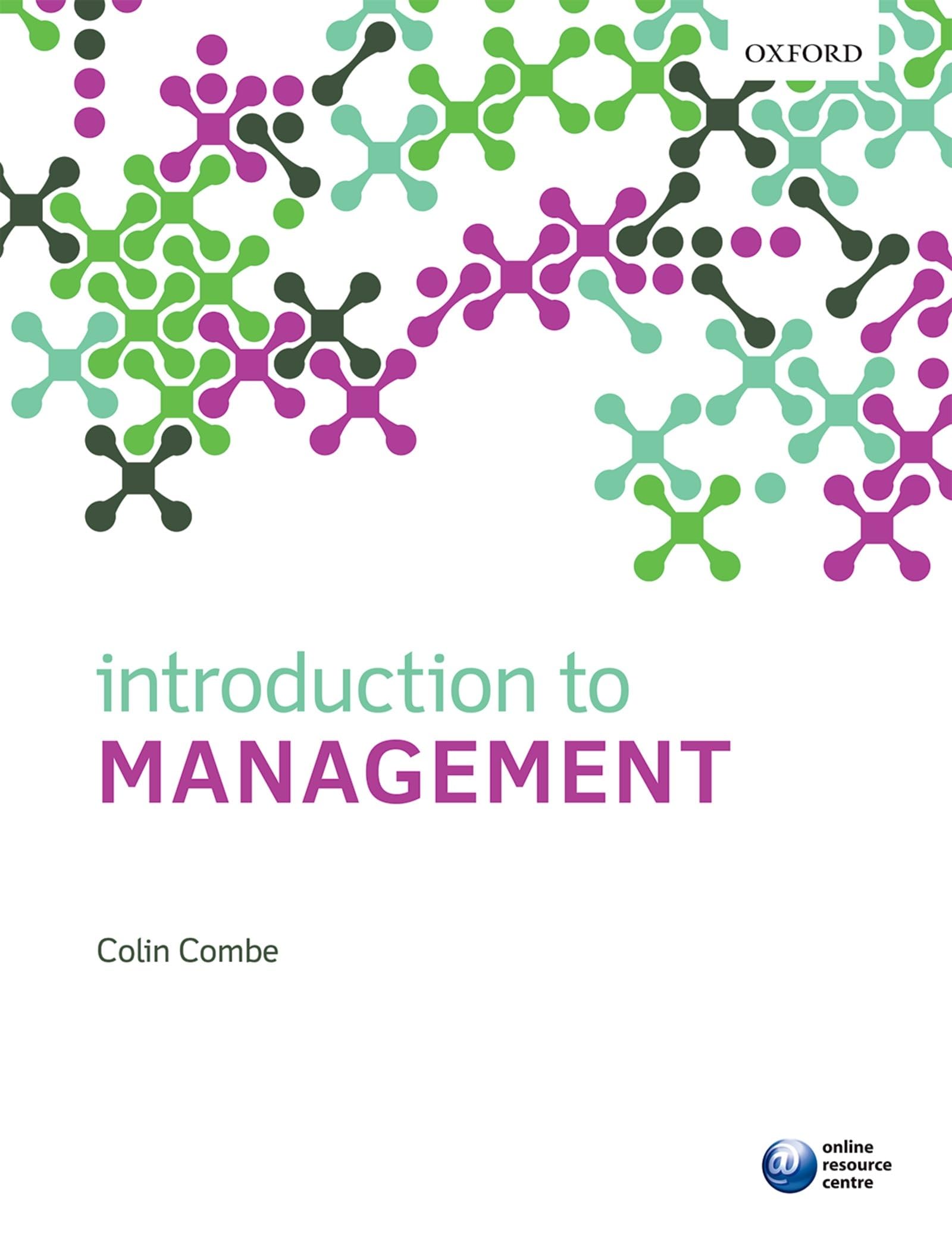 Introduction to Management Business, Finance & Career