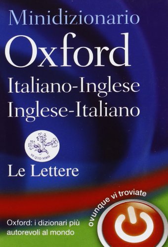 Minidizionario Oxford italiano-inglese, inglese-italiano book
