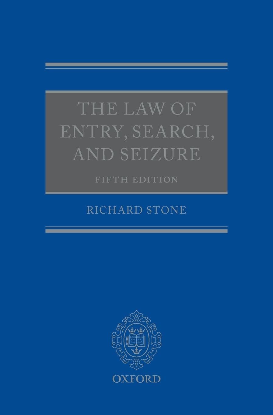LAW OF ENTRY SEARCH & SEIZURE 5E C Law