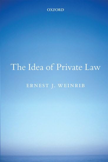 The Idea of Private Law Law