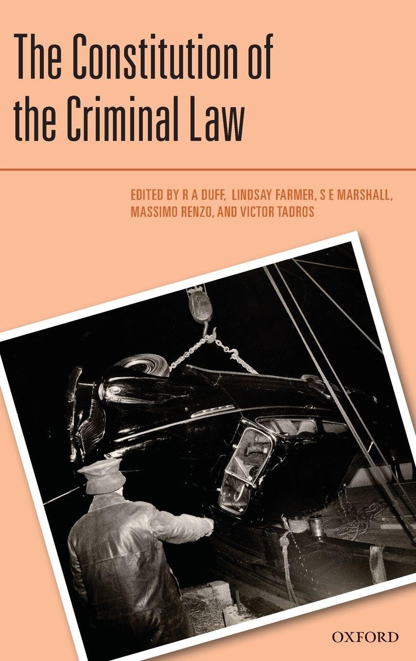 CONSTITUTION OF CRIMINAL LAW CRIM C Law